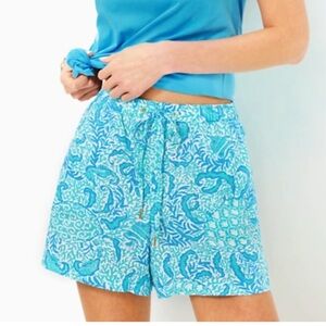 NEW Lilly Pulitzer Croix Linen Short